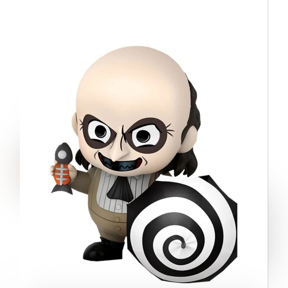 Hot Toys Cosbaby Batman Returns Movie Penguin with Umbrella - Picture 2 of 9